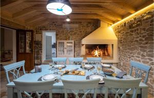 Χώρος καθιστικού στο Villa Bandela