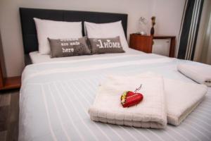 Posteľ alebo postele v izbe v ubytovaní Rooms Eliza