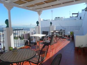 Balkón alebo terasa v ubytovaní Apartamentos Casa la Costanilla