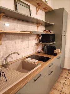 Kuchyň nebo kuchyňský kout v ubytování Casa e Giardino Relax in Crema