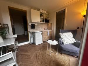 Kuchyň nebo kuchyňský kout v ubytování Cosy and Pet Friendly Blackheath Studio 2