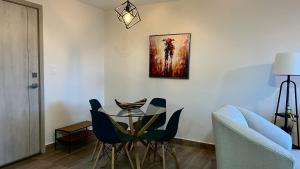 Posezení v ubytování Distrito Artemisa Loft Apartments