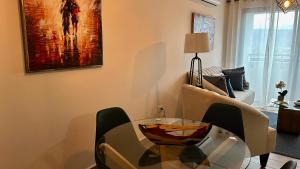 Posezení v ubytování Distrito Artemisa Loft Apartments