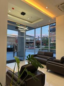 Posezení v ubytování Molas, piso 12, piscina y cine