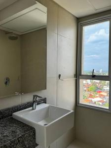 Koupelna v ubytování Molas, piso 12, piscina y cine