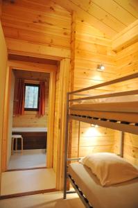 Postel nebo postele na pokoji v ubytování Gite De Boshut
