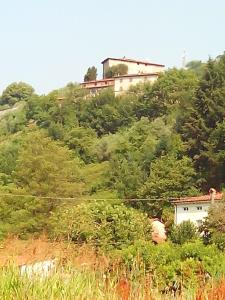 uma casa no lado de uma colina em Nel Colle em Valdottavo