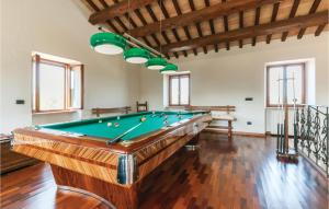 Biliár nebo kulečník v ubytování Agriturismo San Girolamo