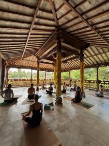 Balkón nebo terasa v ubytování Nunu Bali Eco Friendly Retreat