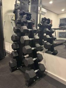 Fitness centrum a/nebo fitness zařízení v ubytování Piso 25, Lujo en Altura, Forum Molas