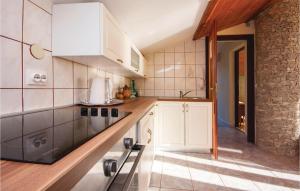 Kuchyň nebo kuchyňský kout v ubytování Apartment Jadrija 09