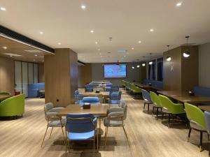 Posezení v ubytování TOWO Shangpin Hotel Changsha Desiqin Institute of Science and Technology Branch