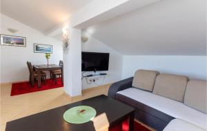 TV a/nebo společenská místnost v ubytování Studio Apartment In Klek + 17 fotografií