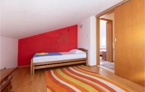 Postel nebo postele na pokoji v ubytování Studio Apartment In Klek