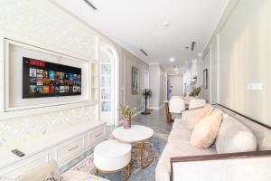 Posezení v ubytování Luxe Paradise Suites Xuan Dieu