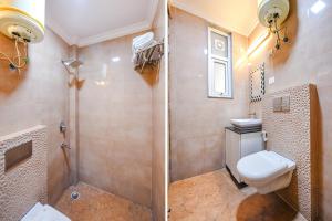Koupelna v ubytování FabHotel AK Villa