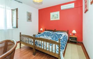 Posteľ alebo postele v izbe v ubytovaní Holiday Home Put Skole Bb Croatia