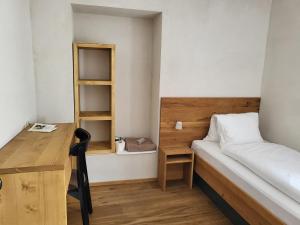 Postel nebo postele na pokoji v ubytování Kapitel 7 Boutique-Hotel