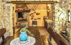 Kuchyň nebo kuchyňský kout v ubytování Stunning Home In Moscenicka Draga