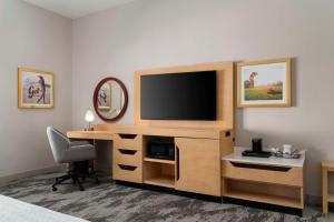 TV a/nebo společenská místnost v ubytování Hampton Inn & Suites Amarillo West