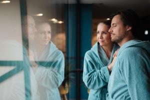 Os clientes hospedados em SEEGLÜCK Hotel Forelle Superior
