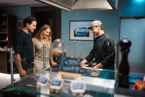 Os clientes hospedados em SEEGLÜCK Hotel Forelle Superior