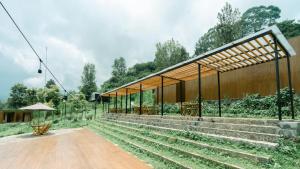 Zahrada ubytování Bobocabin Gunung Mas, Puncak