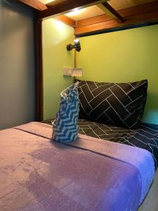 Postel nebo postele na pokoji v ubytování Eyy Hostel