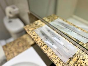 Koupelna v ubytování Sky Hotel Chow Kit PWTC