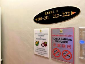 Certifikát, hodnocení, plakát nebo jiný dokument vystavený v ubytování Sky Hotel Chow Kit PWTC