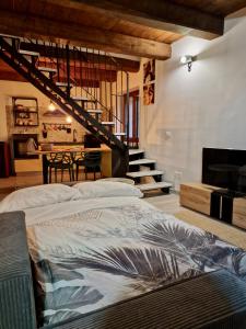 Χώρος καθιστικού στο Home Sweet Olivia by TraMonti Apartments