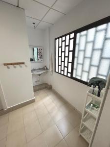 Kúpeľňa v ubytovaní NC Hostel