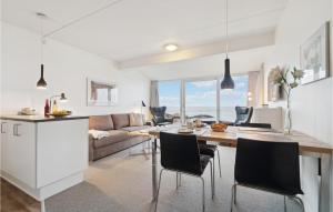 A kitchen or kitchenette at Lovely Apartment In Allinge With Wifi