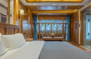 夕露古城中心店 XILU INN NANXI - Ancient City Center Branch的休息区