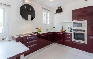 Η κουζίνα ή μικρή κουζίνα στο Nice Home In Saint-Laurent-Du-Var
