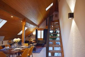 Χώρος καθιστικού στο The Building 6 Loft