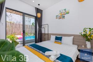 Bazén v ubytování 3B - Trệt Không Lầu - Phong Cách Đà Lạt nebo v jeho okolí