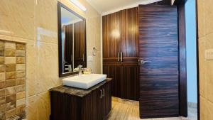 Koupelna v ubytování Olive Serviced Apartments - New Friends Colony