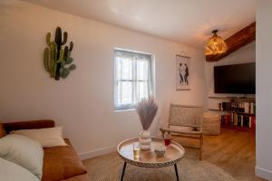 Posezení v ubytování Tamaris et salicorne Résidence de charme