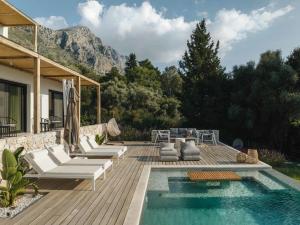 Γενική θέα στο βουνό ή θέα στο βουνό από  αυτή η βίλα