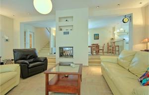 Χώρος καθιστικού στο Villa Alma