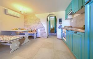 Køkken eller tekøkken på Villa Blue Dondola