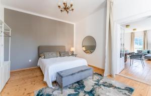 Postel nebo postele na pokoji v ubytování Ferienwohnung In Persenbeug