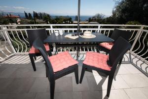 Balkón nebo terasa v ubytování Apartment Miriam