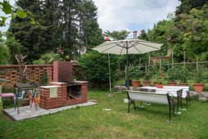 Zahrada ubytování Apartment Miriam
