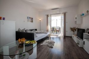 Postel nebo postele na pokoji v ubytování Apartment Miriam