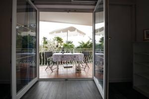 Balkón nebo terasa v ubytování Apartment Miriam