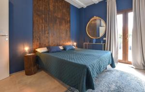 Katil atau katil-katil dalam bilik di Stunning Home In Mascali