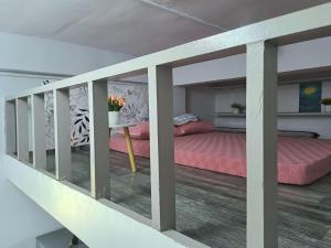 Postel nebo postele na pokoji v ubytování Go-Vitug Apartell, 2-8 pax, AC, Netflix, Parking