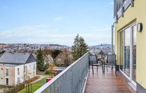 Balkón nebo terasa v ubytování Gebirgsresort Winterberg